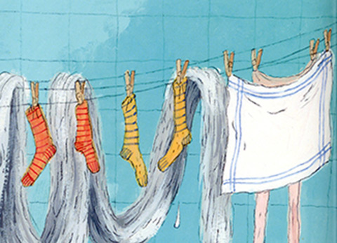 Den lilla farbrorn med det långa skägget
			/ Tarina liehupartaisesta pikku sedästä